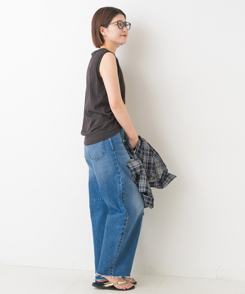 「Spick & Span」 ノースリーブトップス FREE ベージュ レディース_画像9