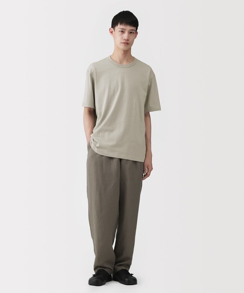 MUJI Labo tシャツ 「MUJI Labo」紳士 昔ながらの製法で編み立てた天竺
