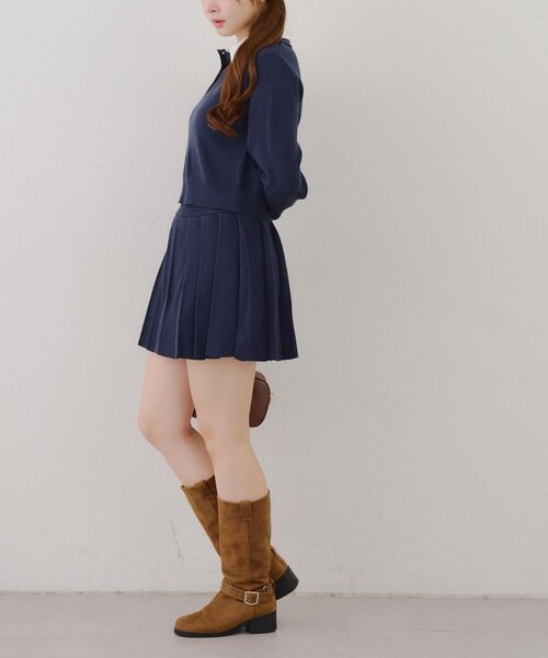 「continuer de NICE CLAUP」 セットアップ FREE トップグレー レディース_画像9