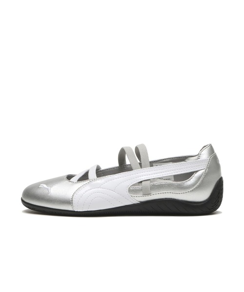PUMA（プーマ） バレエシューズ パンプス SPEEDCAT BALLET METALLIC