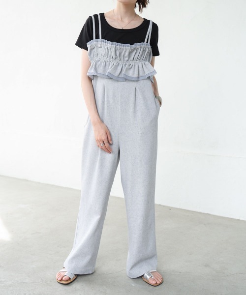 BAB（バブ） オールインワン 「S・Mサイズ展開」ギャザー