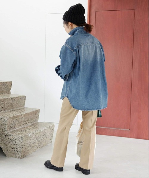 「SLOBE IENA」 長袖シャツ FREE ブルー レディースの画像