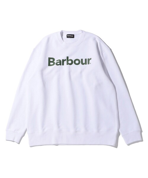 「Barbour」 スウェットカットソー X-LARGE ホワイト メンズ