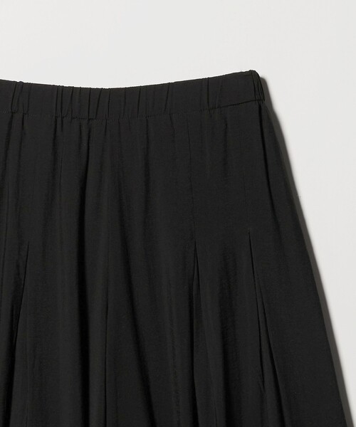 ワイドパンツ パンツ 「size SHORTあり」「WEB限定」「at ease」キュロット パンツ レディースの画像