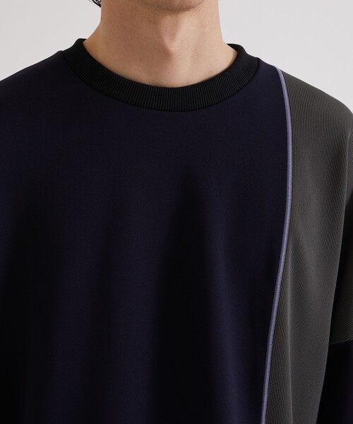 「UNITED TOKYO」 長袖Tシャツ 2 ライトグレー メンズの画像