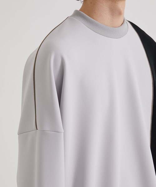 「UNITED TOKYO」 長袖Tシャツ 2 ライトグレー メンズの画像