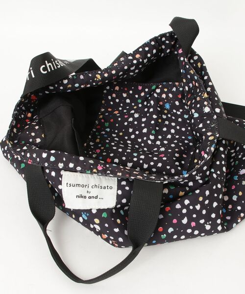 「TSUMORI CHISATO」 2WAYバッグ「Niko and...コラボ」 - ブラック レディース_画像4