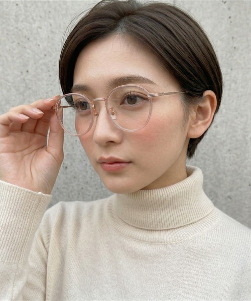 伊達メガネ メガネ 眼鏡 クリアレンズメガネ レディース : ZOZOTOWN