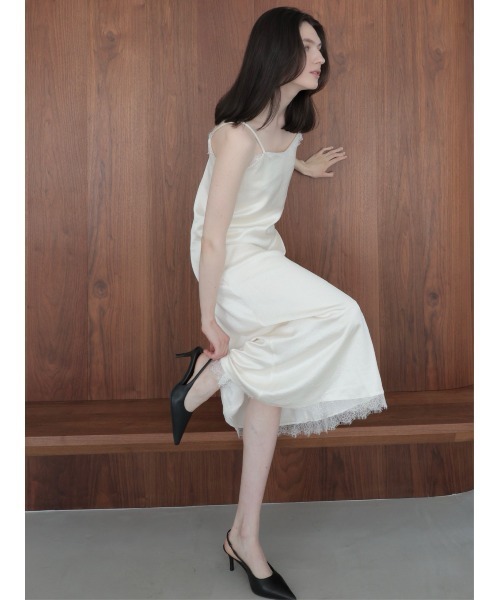 celon ワンピース lace satin long dress : ZOZOTOWN Yahoo!店 - 通販