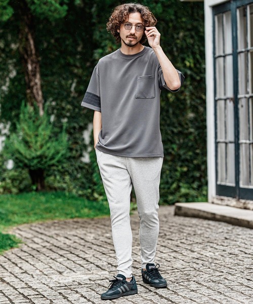 CAMBIO（カンビオ） パンツ mp15002- Ripple Span Tight Fit Pants