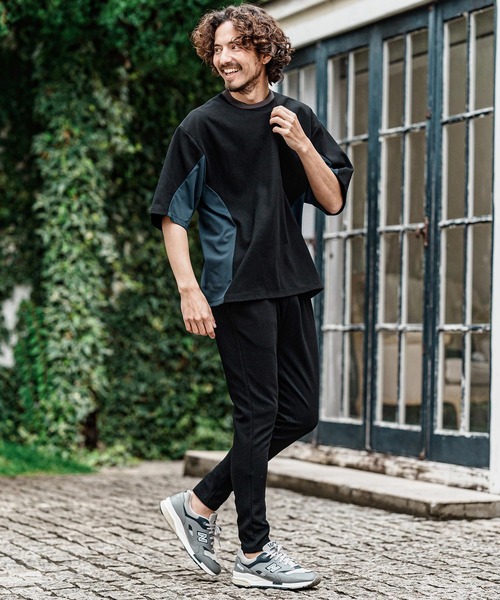 CAMBIO（カンビオ） パンツ mp15002- Ripple Span Tight Fit Pants