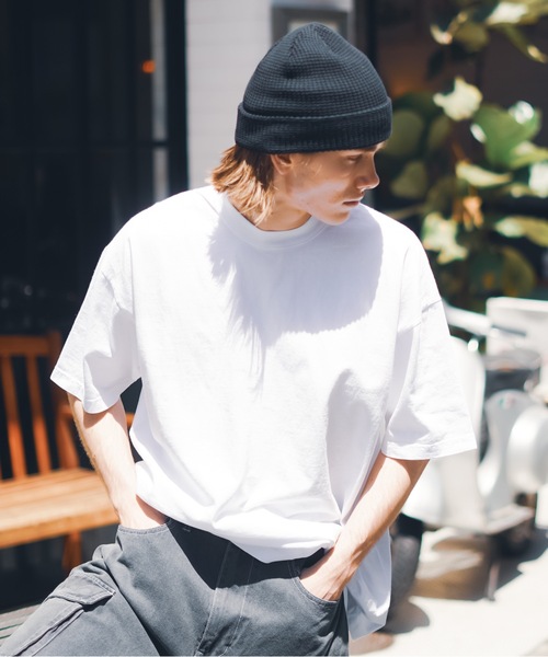 「LOS ANGELES APPAREL」 半袖Tシャツ X-LARGE ライトグレー メンズ_画像3