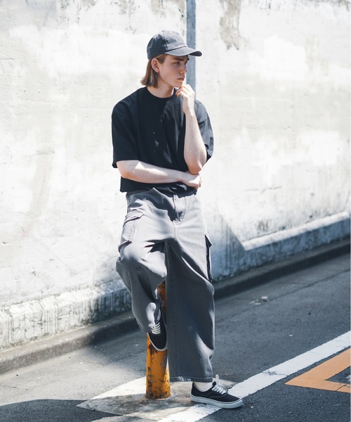 「LOS ANGELES APPAREL」 半袖Tシャツ X-LARGE ライトグレー メンズ_画像9