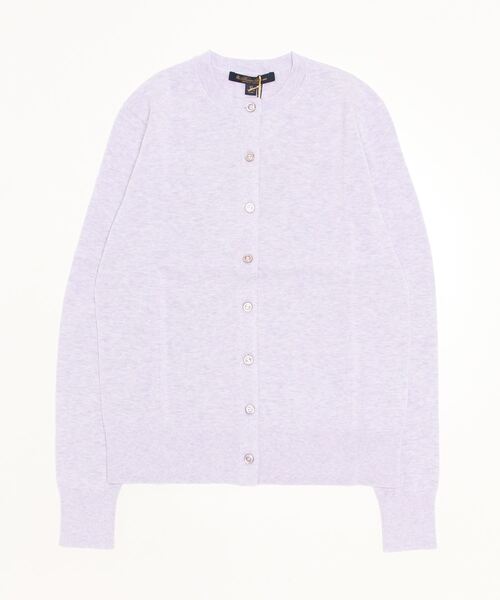 「BROOKS BROTHERS」 ニットカーディガン SMALL レッド レディース_画像5