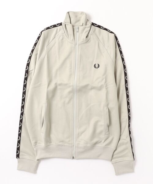 「FRED PERRY」 ジャージブルゾン L ブラック レディース_画像2