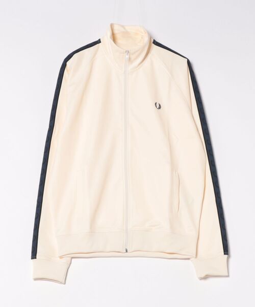 「FRED PERRY」 ジャージブルゾン L ブラック レディース_画像5