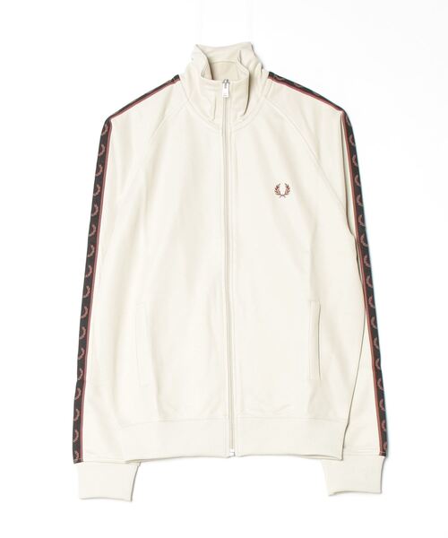 「FRED PERRY」 ジャージブルゾン L ブラック レディース_画像6
