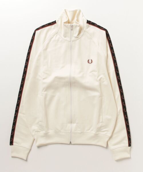 「FRED PERRY」 ジャージブルゾン L ブラック レディース_画像7