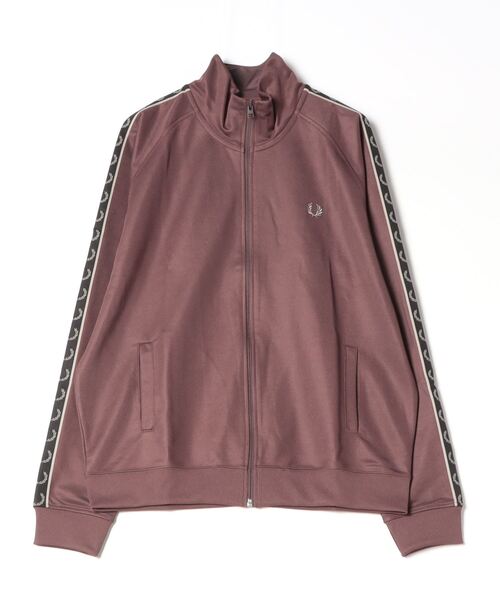 「FRED PERRY」 ジャージブルゾン L ブラック レディース_画像9