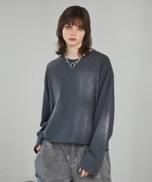 「Spielio」 長袖Tシャツ S ホワイト メンズ_画像2