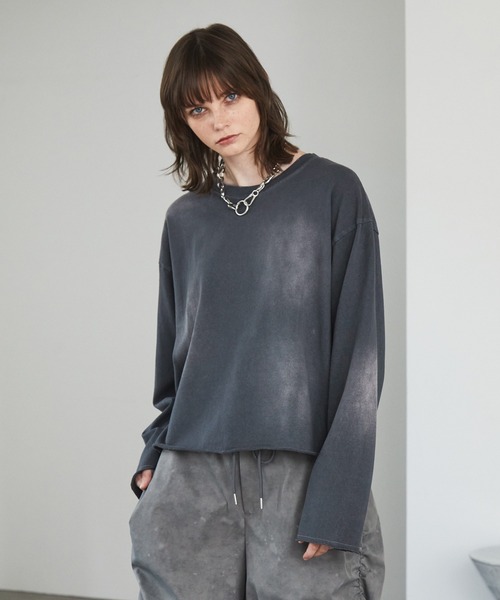 「Spielio」 長袖Tシャツ S ホワイト メンズ_画像4