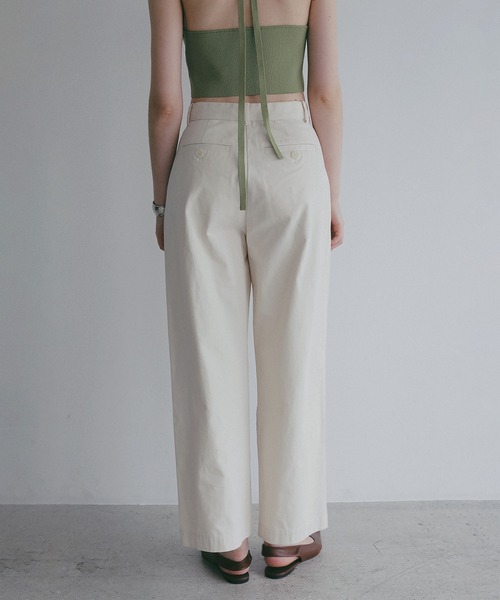 ワイドパンツ パンツ WRAP WIDE PANTS レディースの画像