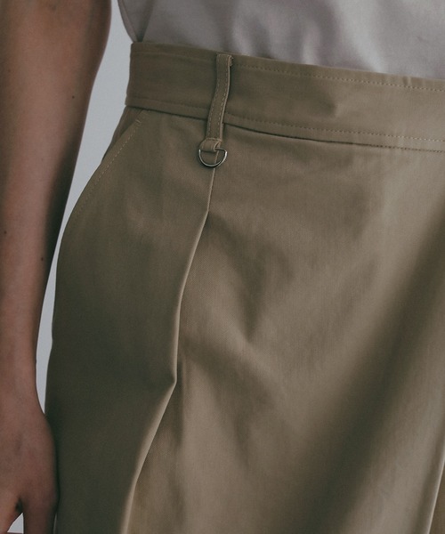 ワイドパンツ パンツ WRAP WIDE PANTS レディースの画像