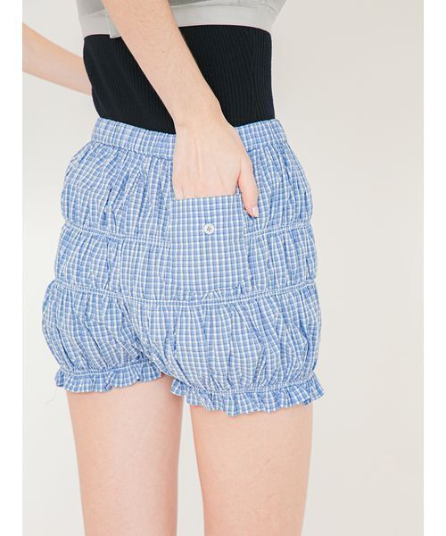 SORIN（ソリン） パンツ Shirring Short Pants/シャーリング ショート