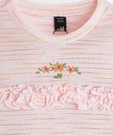 tシャツ ハミング9分袖トップス キッズ 子供...の詳細画像2