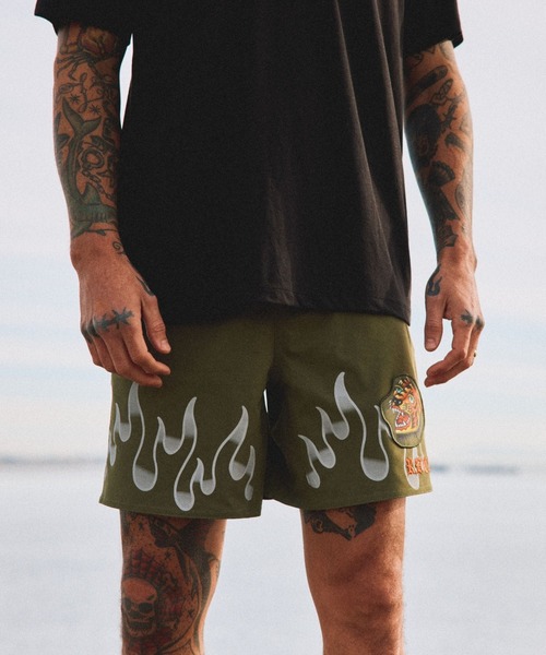 RVCA（ルーカ） パンツ メンズ YOGGER 2 IN 1 SHORT 17 ショートパンツ