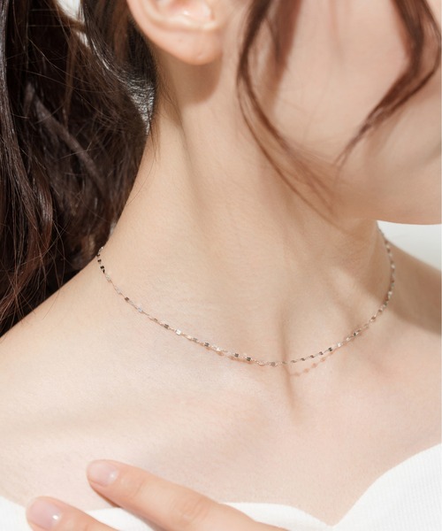 「Jewel closet by L&Co.」 ネックレス FREE プラチナム レディース_画像4