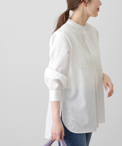 「URBAN RESEARCH Sonny Label」 長袖ブラウス FREE ピンク レディース_画像9