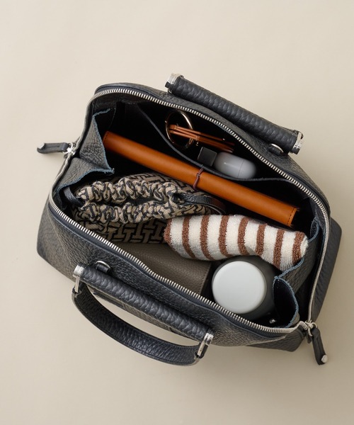 IACUCCI ヴィノ ALCE レザーボストンバッグ IACUCCI（イアクッチ） ボストンバッグ ヴォルタ MS ALCE レディース
