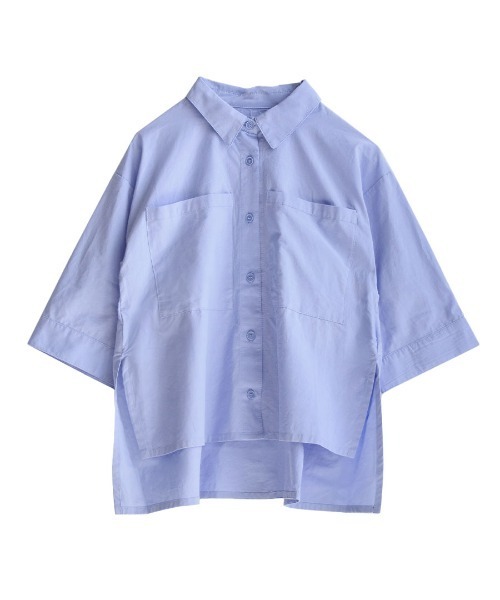 「e-zakkamania stores」 半袖シャツ M ブルー レディース_画像3