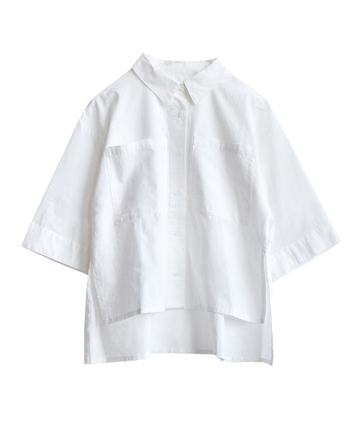 「e-zakkamania stores」 半袖シャツ M ブルー レディース_画像4