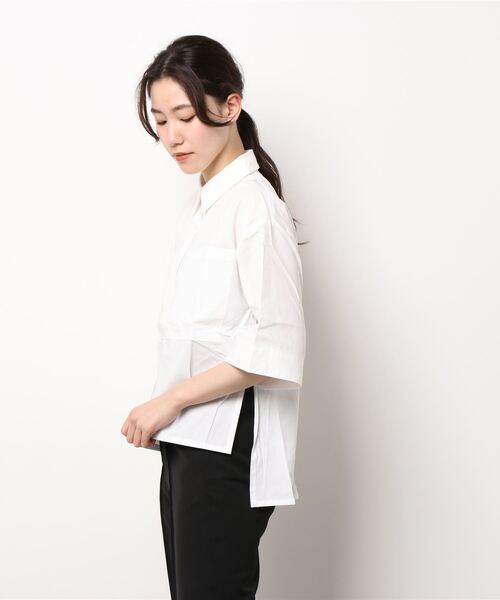 「e-zakkamania stores」 半袖シャツ M ブルー レディース_画像9
