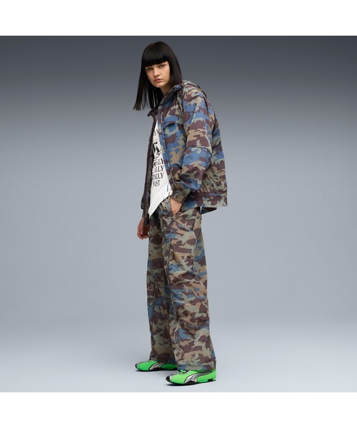 「PUMA」 ローカットスニーカー 23.5cm アイボリー メンズ_画像5