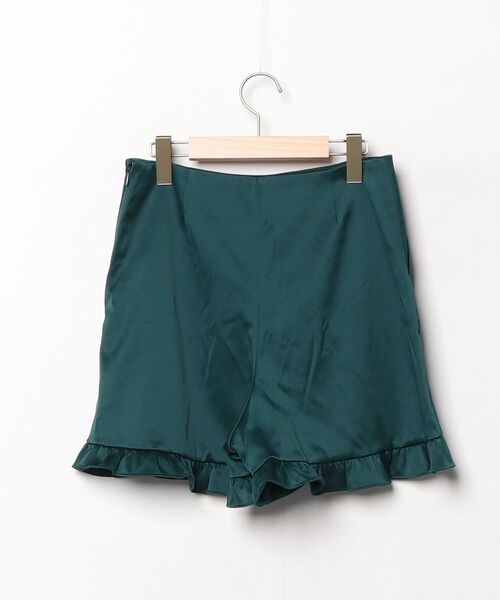 「IENA LA BOUCLE」 ショートパンツ 38 グリーン レディース_画像2