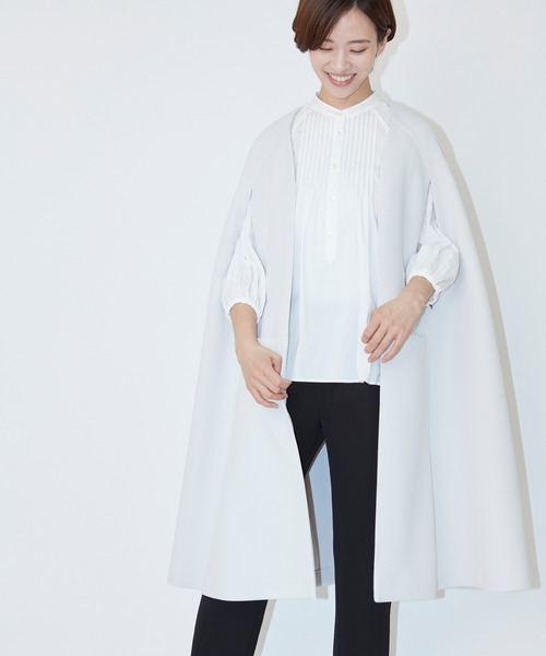 「Sono」 ノーカラージャケット 1 グレー レディース_画像3