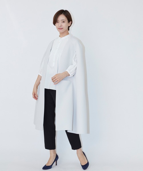 「Sono」 ノーカラージャケット 1 グレー レディース_画像5