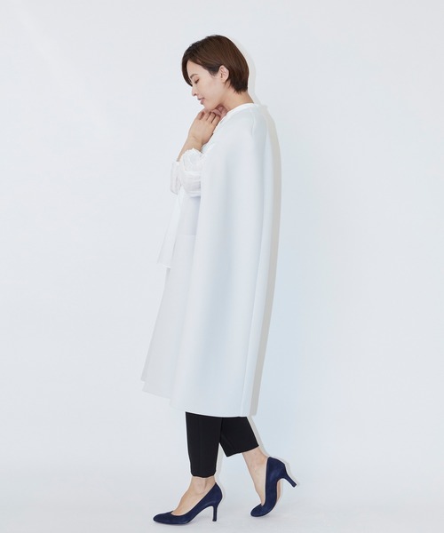 「Sono」 ノーカラージャケット 1 グレー レディース_画像6