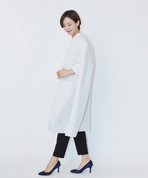 「Sono」 ノーカラージャケット 1 グレー レディース_画像7