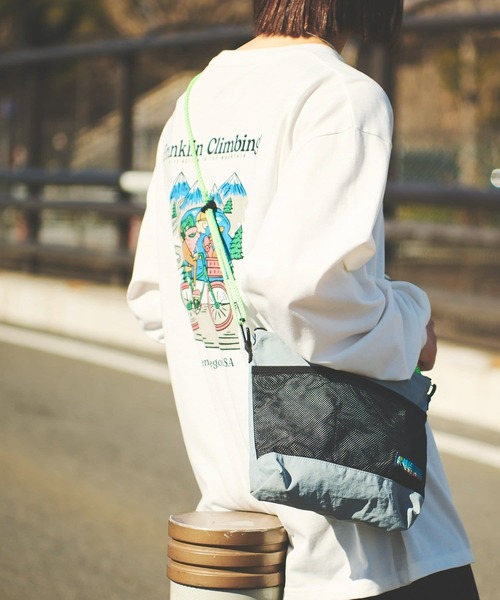 「Franklin Climbing」 ショルダーバッグ ONE SIZE グレイッシュブルー メンズ_画像7