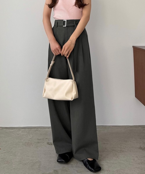 「callautia」 パンツ LARGE ブラック レディース_画像6