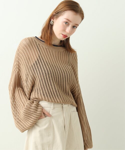 ニット 配色透かし編みニットプルオーバー Zozotown Paypayモール店 通販 Paypayモール
