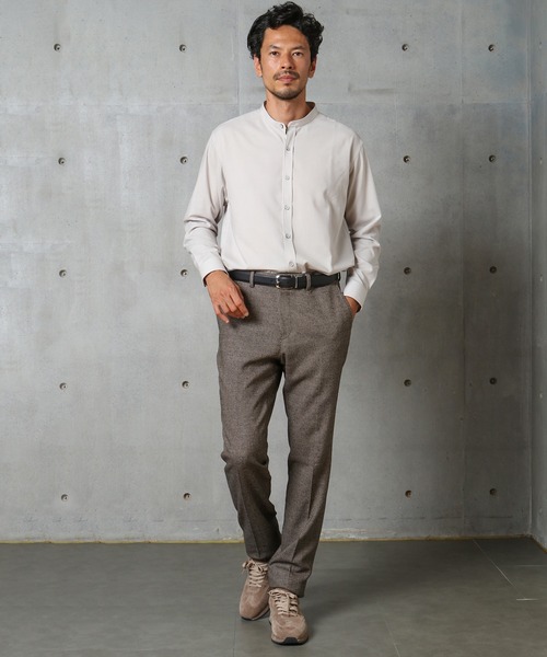 シャツブラウスSZボイルストレッチ