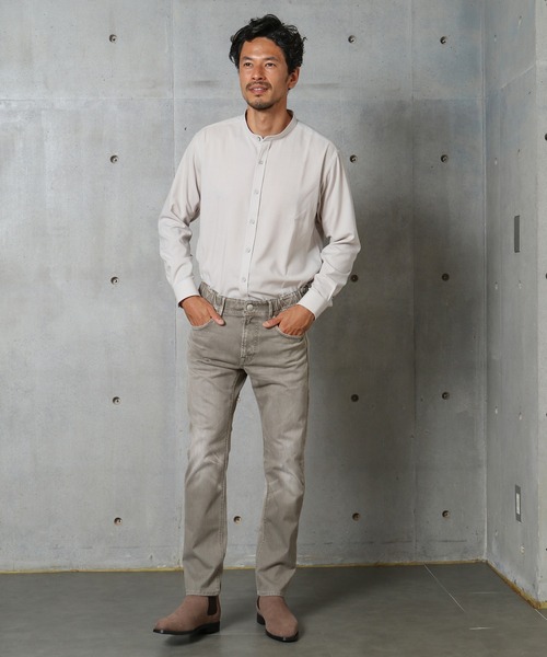 シャツブラウスSZボイルストレッチ