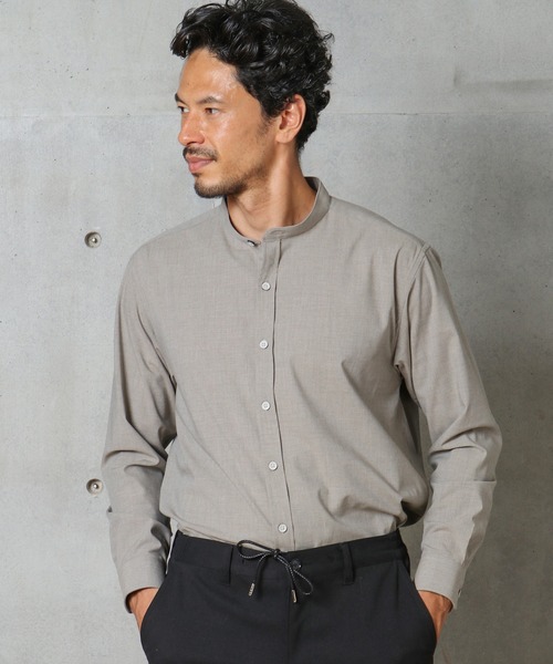 シャツブラウスSZボイルストレッチ