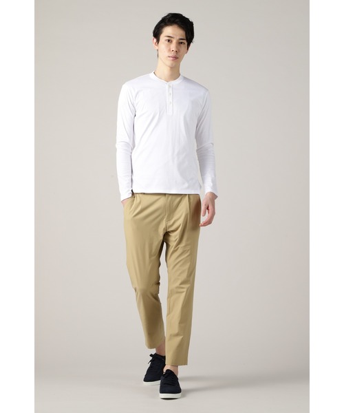 HIGH STREET tシャツ STREET∴CLEANSERスムースヘンリーネック