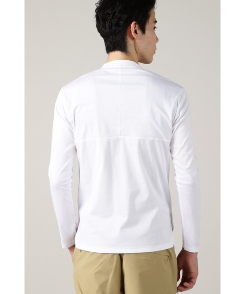 HIGH STREET tシャツ STREET∴CLEANSERスムースヘンリーネック